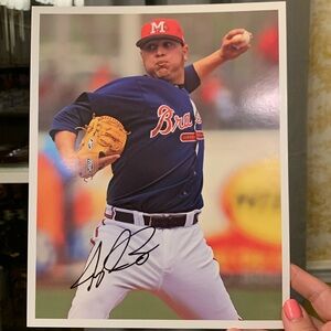 Braves Jo Jo Reyes Autographed Photo